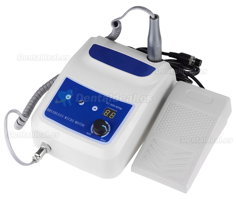 YD-BM001 Micromotor sin Escobillas para Laboratorio Dental con Pieza de Mano 50000 RPM